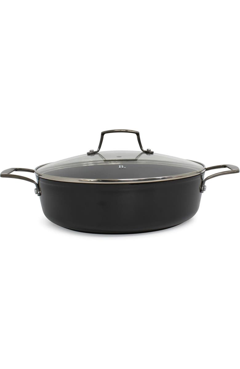 Blu. 11 inch Saute Pan with Lid, Alternate, color, Black