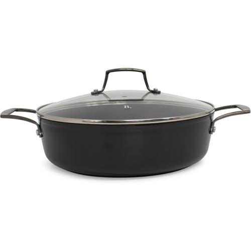 Blu . 11 Inch Saute Pan With Lid In Black