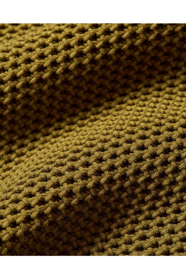 Bowmont Classic Fit Chunky Ribbed Collar Jumper, Alternate, color, KHAKI