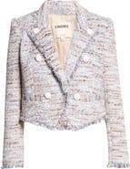L'AGENCE Marv Boxy Tweed Jacket