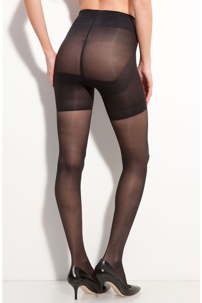 Shock Up Shaping Pantyhose, Alternate, color, BLACK