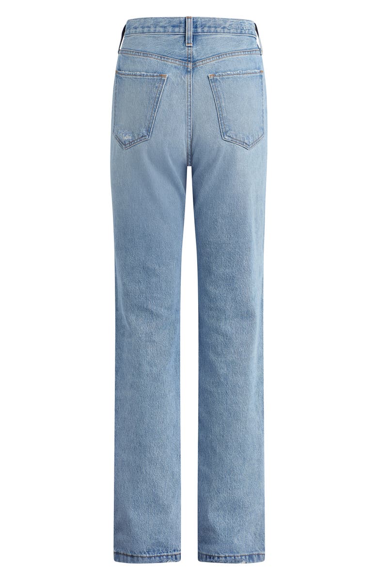 Favorite Daughter The Mikaela Ripped Low Rise Straight Leg Jeans, Alternate, color,