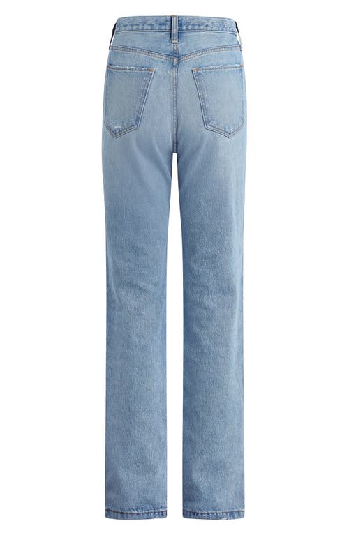 Favorite Daughter The Mikaela Ripped Low Rise Straight Leg Jeans