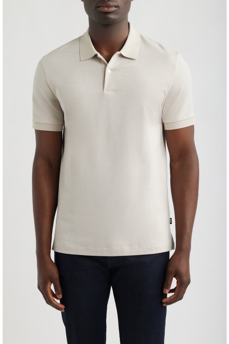 Parlay Cotton Piqué Polo, Main, color, OPEN BEIGE