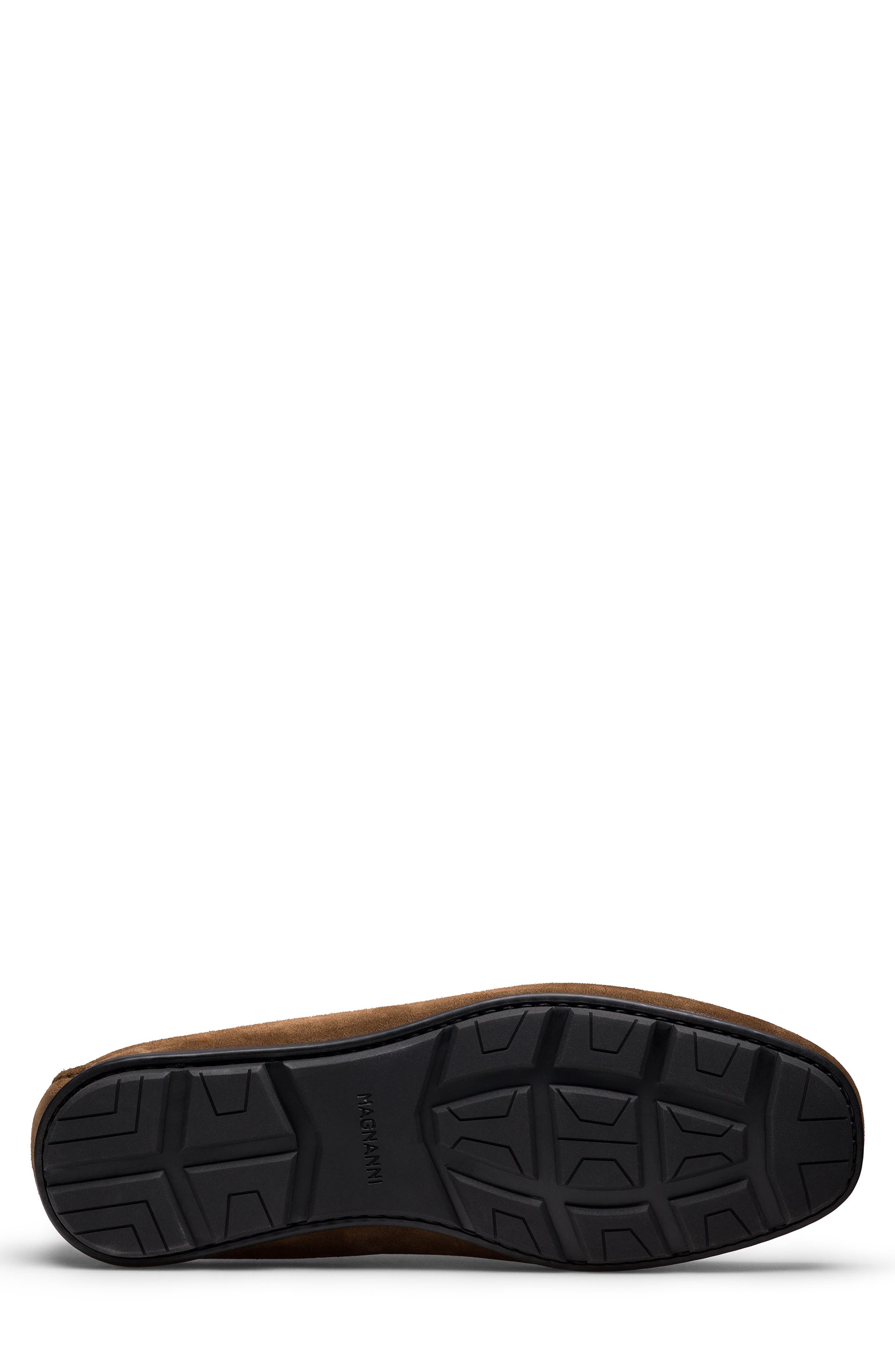 Magnanni Monterey Braid Bit Loafer, Alternate, color, Taupe Suede