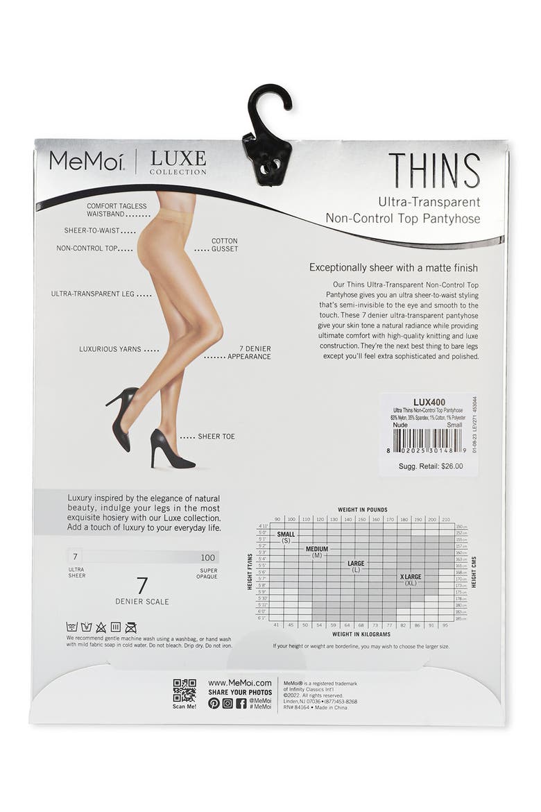 Ultra Transparent Tights, Alternate, color, LIGHT-BEIGE