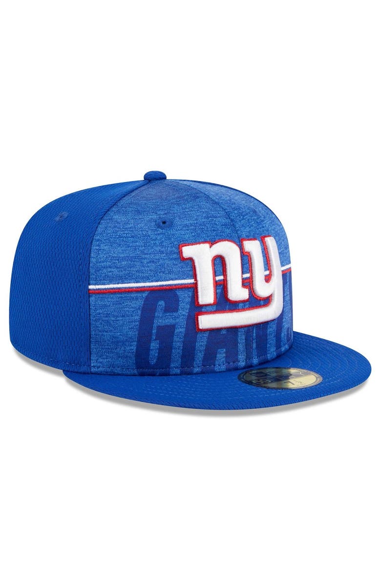 New Era Men's New Era Royal New York Giants 2023 NFL Training Camp 59FIFTY Fitted Hat, Alternate, color, 