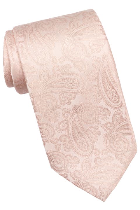 Soave - Extra Long Silk Jacquard Tie for Men