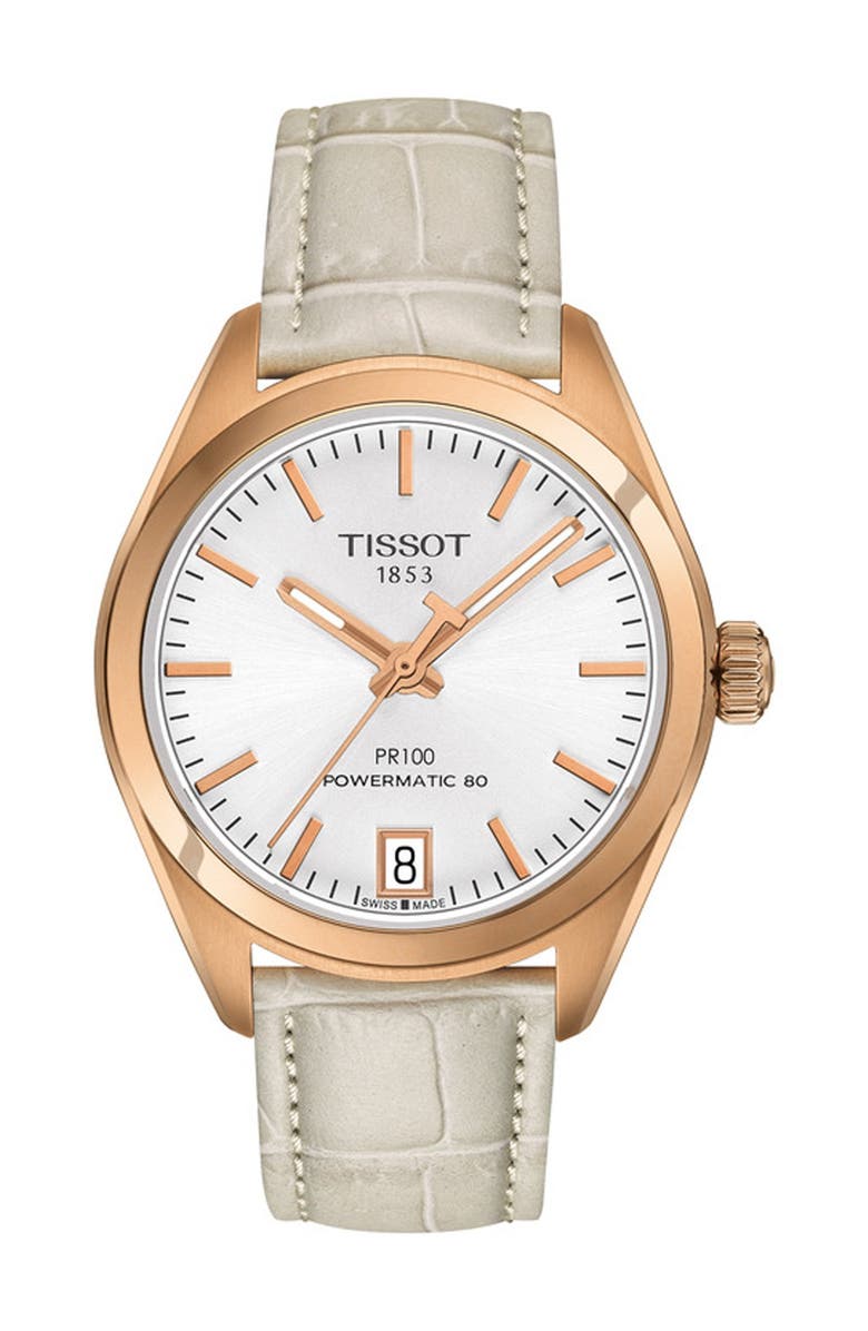 Tissot Women's PR 100 Powermatic 80 Watch, 33mm, Main, color, 000