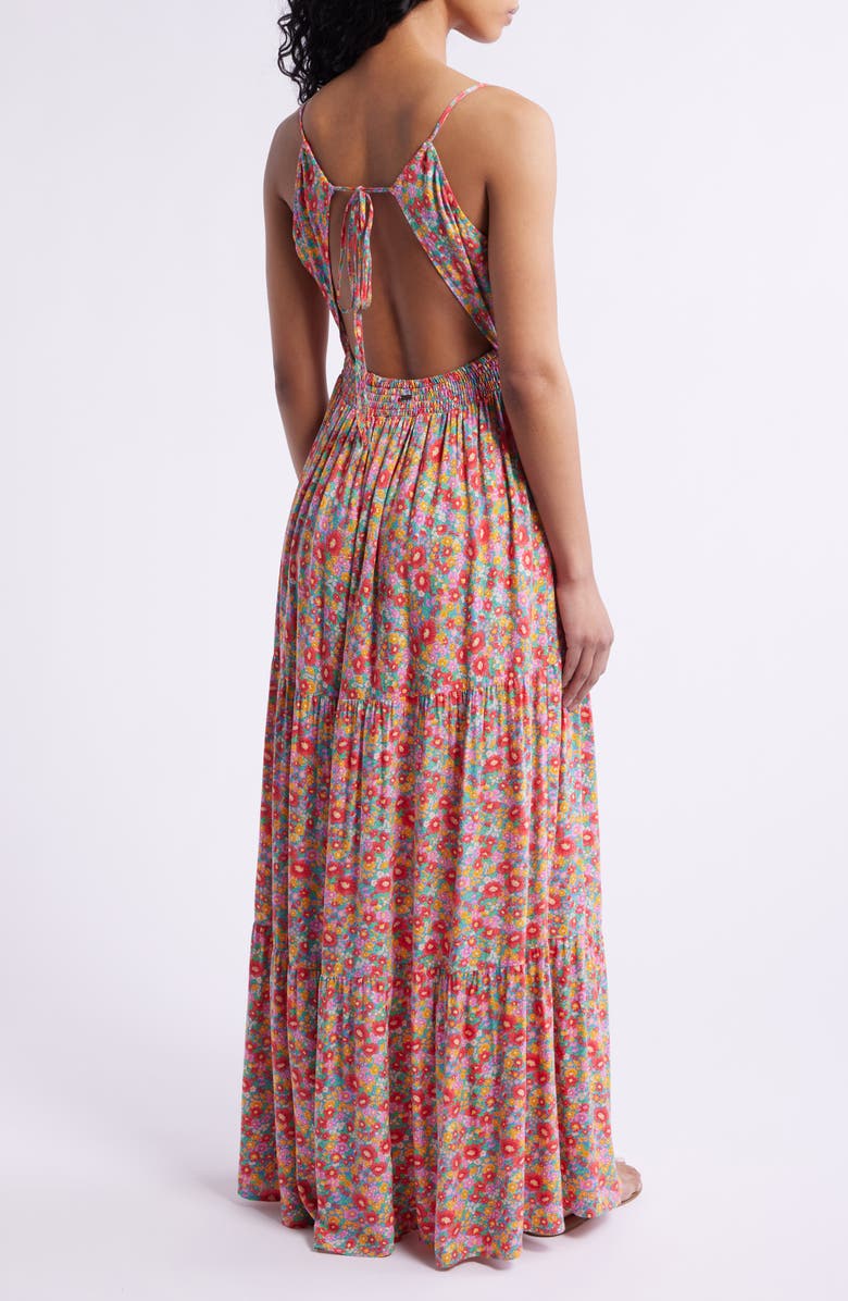 Rip Curl Las Dalias Floral Maxi Dress, Alternate, color, 