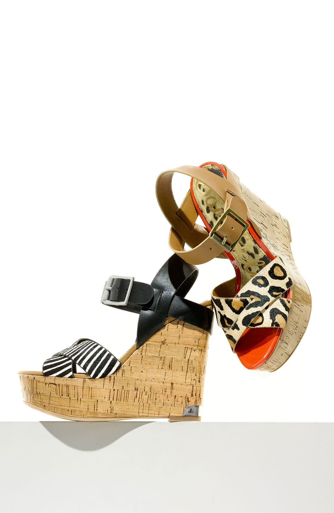 Sam Edelman 'Sasha' Wedge Sandal, Alternate, color, 