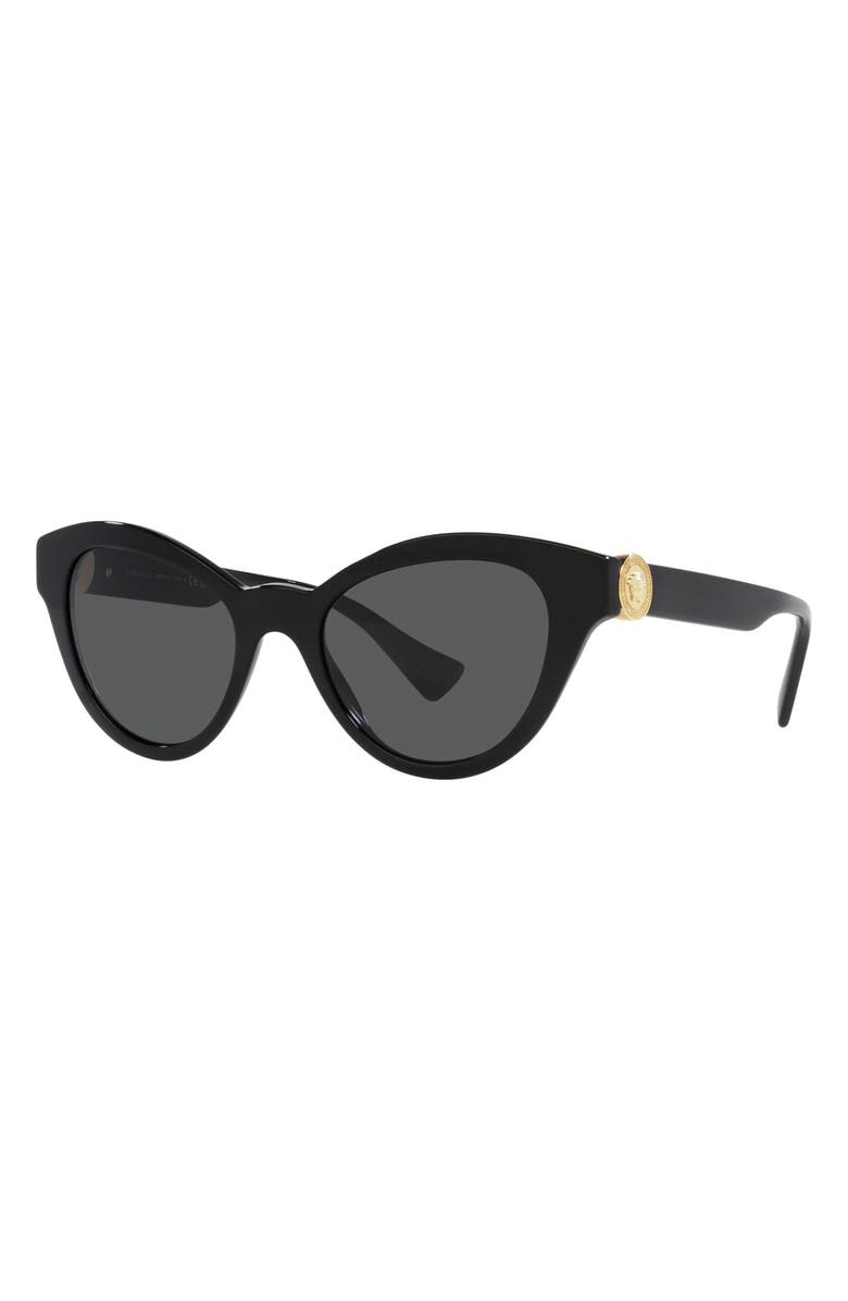 Versace 52mm Cat Eye Sunglasses, Alternate, color, 