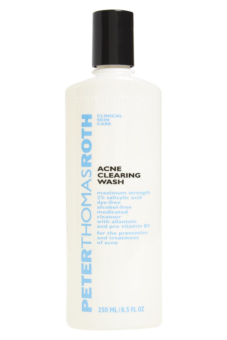 Acne Clearing Wash, Main, color, NO COLOR