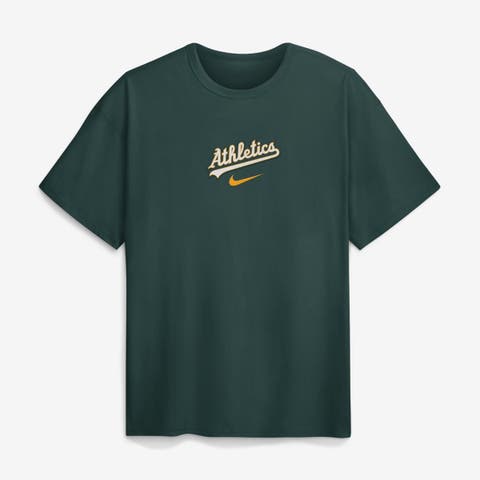 Men's Nike Green Athletics City Name Max90 T-Shirt