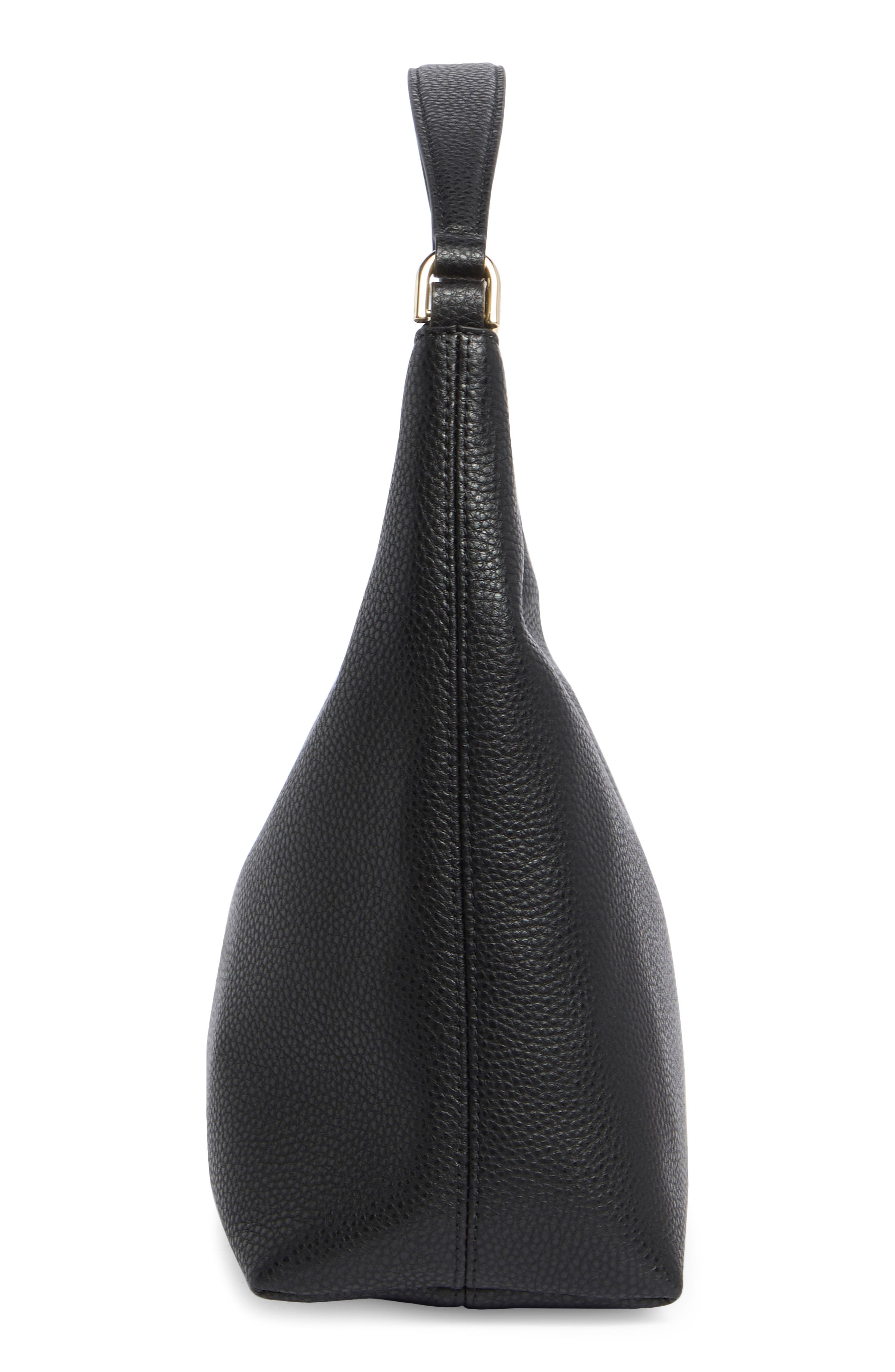 Furla Hecate Hobo Shoulder Bag, Alternate, color, Nero