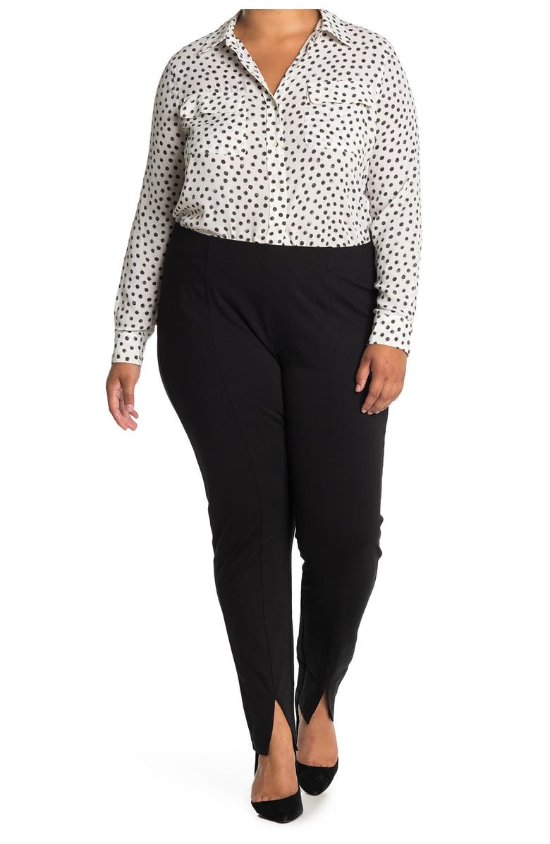 Halogen<sup>®</sup> Slit Skinny Pants, Main, color,