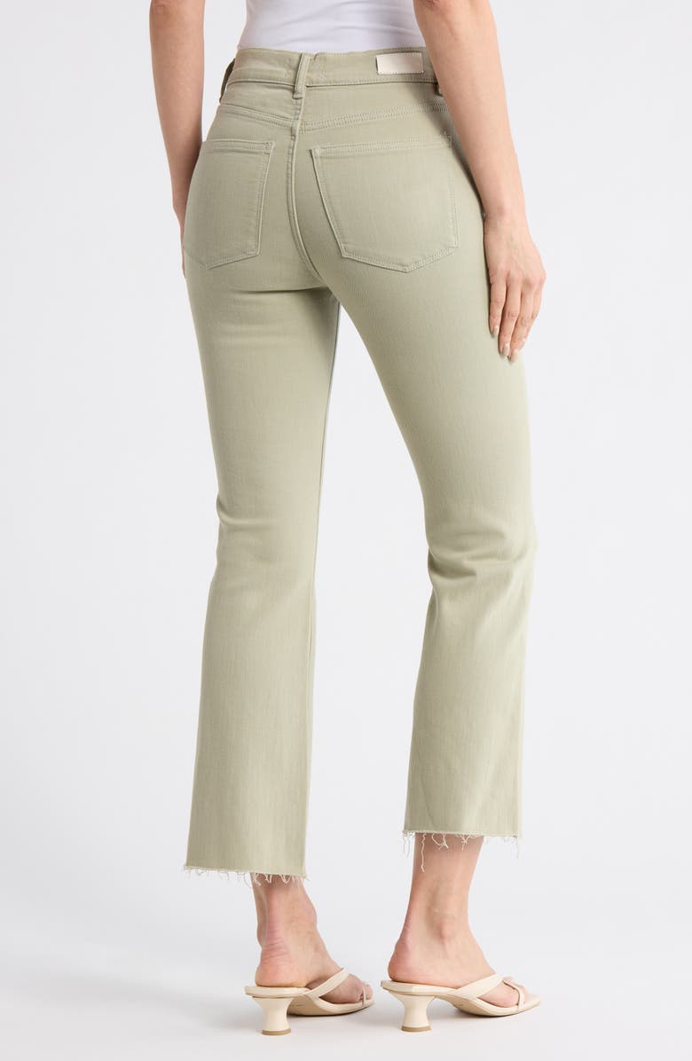 DL1961 Bridget Instasculpt<sup>™</sup> High Rise Raw Hem Bootcut Jeans, Alternate, color, Dried Sage
