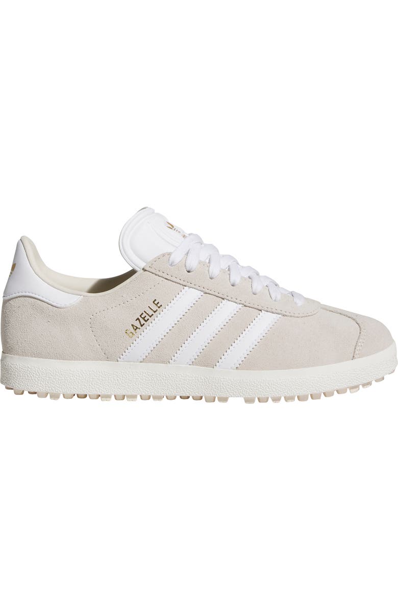 adidas Gazelle Spikeless Golf Shoe, Alternate, color, Alumin/Ftw