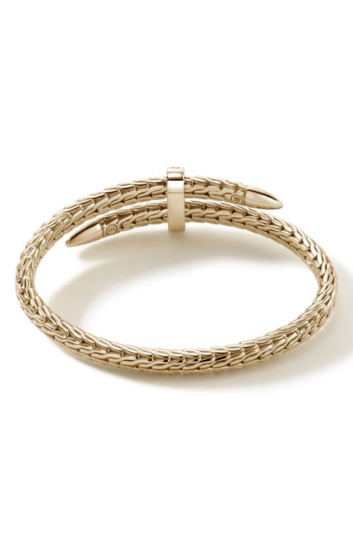John Hardy Spear Flex Cuff, Diamonds In 14k Yellow Gold
