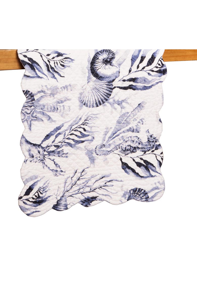 Midnight Lagoon Dining Table Runner, Alternate, color, Blue