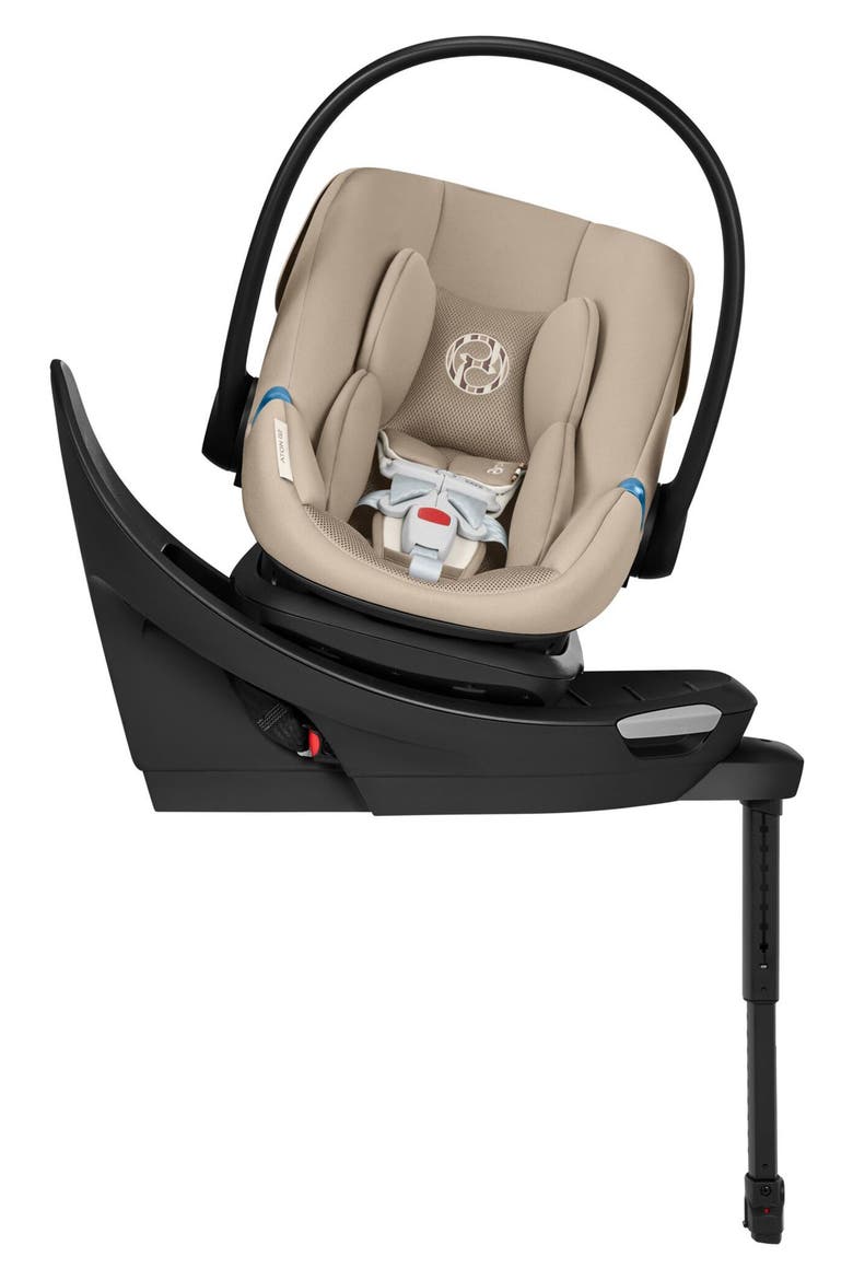 Aton G2 Infant Car Seat with Swivel Load Leg Base, Main, color, ALMOND BEIGE
