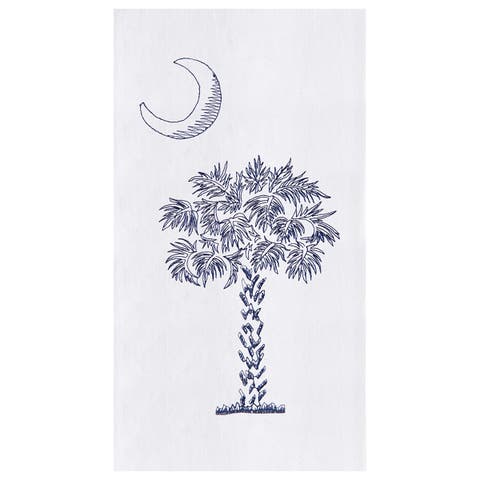 Palmetto Tree Flour Sack Cotton Kitchen Towel