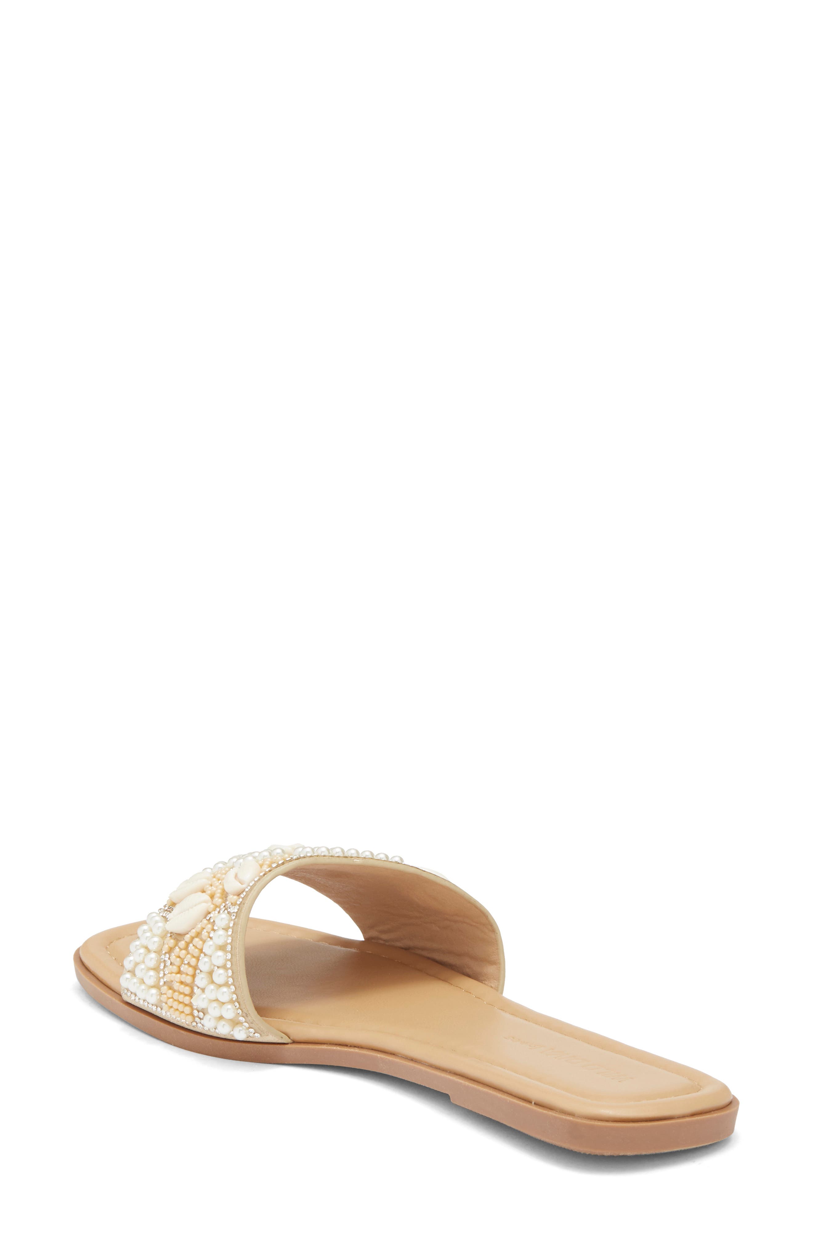 Rola Slide Sandal, Alternate, color, BEIGE