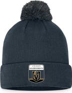 FANATICS Men's Fanatics Branded Charcoal Vegas Golden Knights 2023 NHL Draft Cuffed Knit Hat with Pom