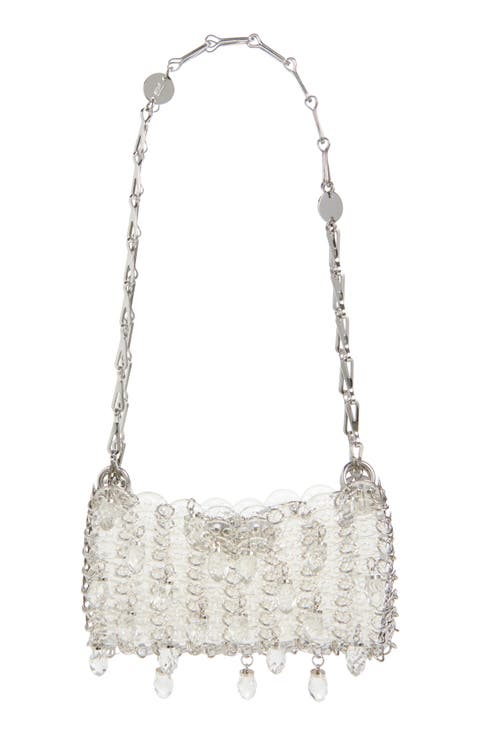 Nano 1969 Crystal Embellished Clear Bag