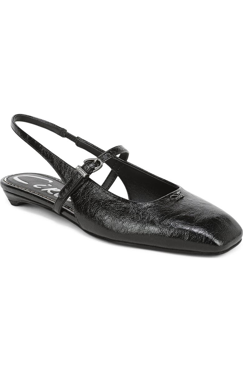 Circus NY by Sam Edelman Elara Slingback Flat, Main, color, Black
