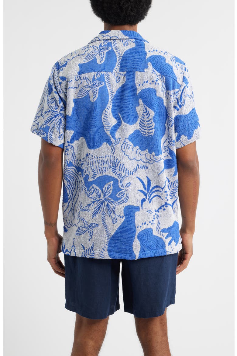 Mystea Camp Shirt, Alternate, color, BLUE