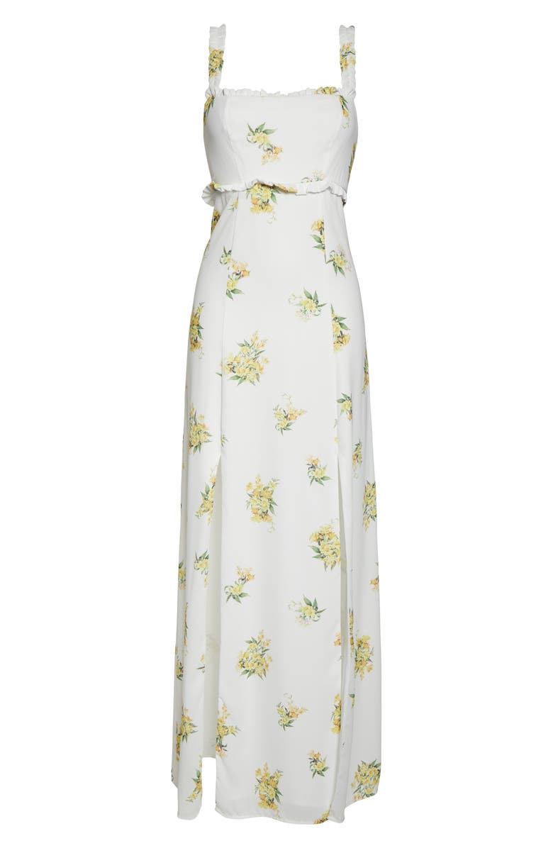 Show Me Your Mumu Bristol Floral Side Slit Maxi Dress, Alternate, color,