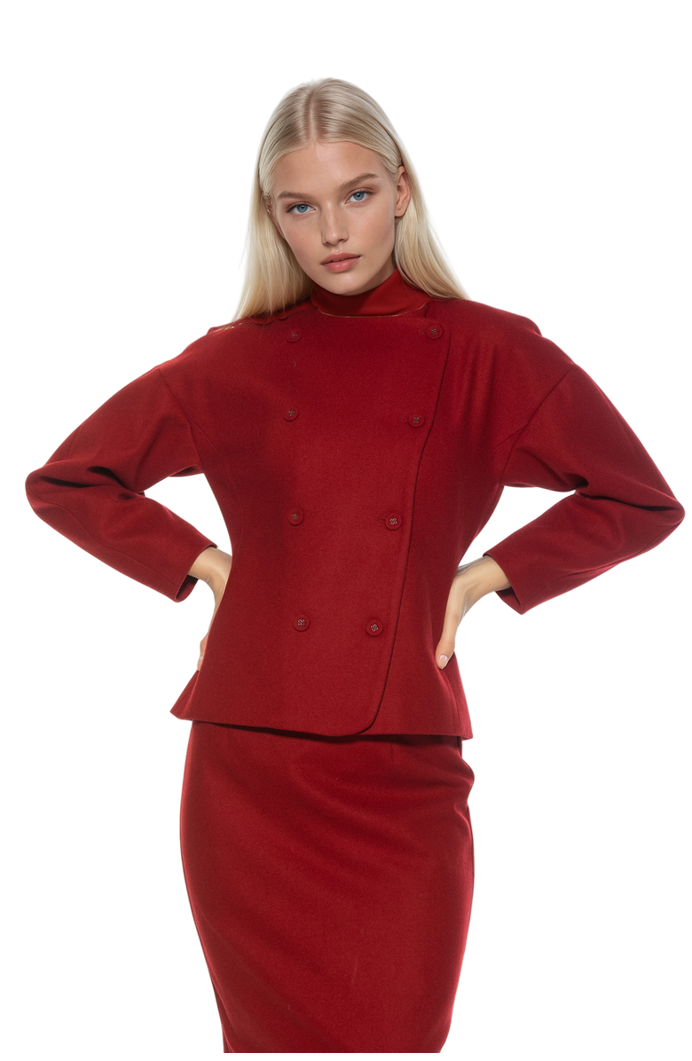 Alexia Admor Soren Blazer, Alternate, color, Red