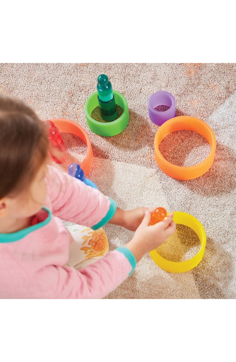 Kaplan Early Learning Company Discovery Circles - Rainbow - 6 Pieces, Alternate, color, Multicolored