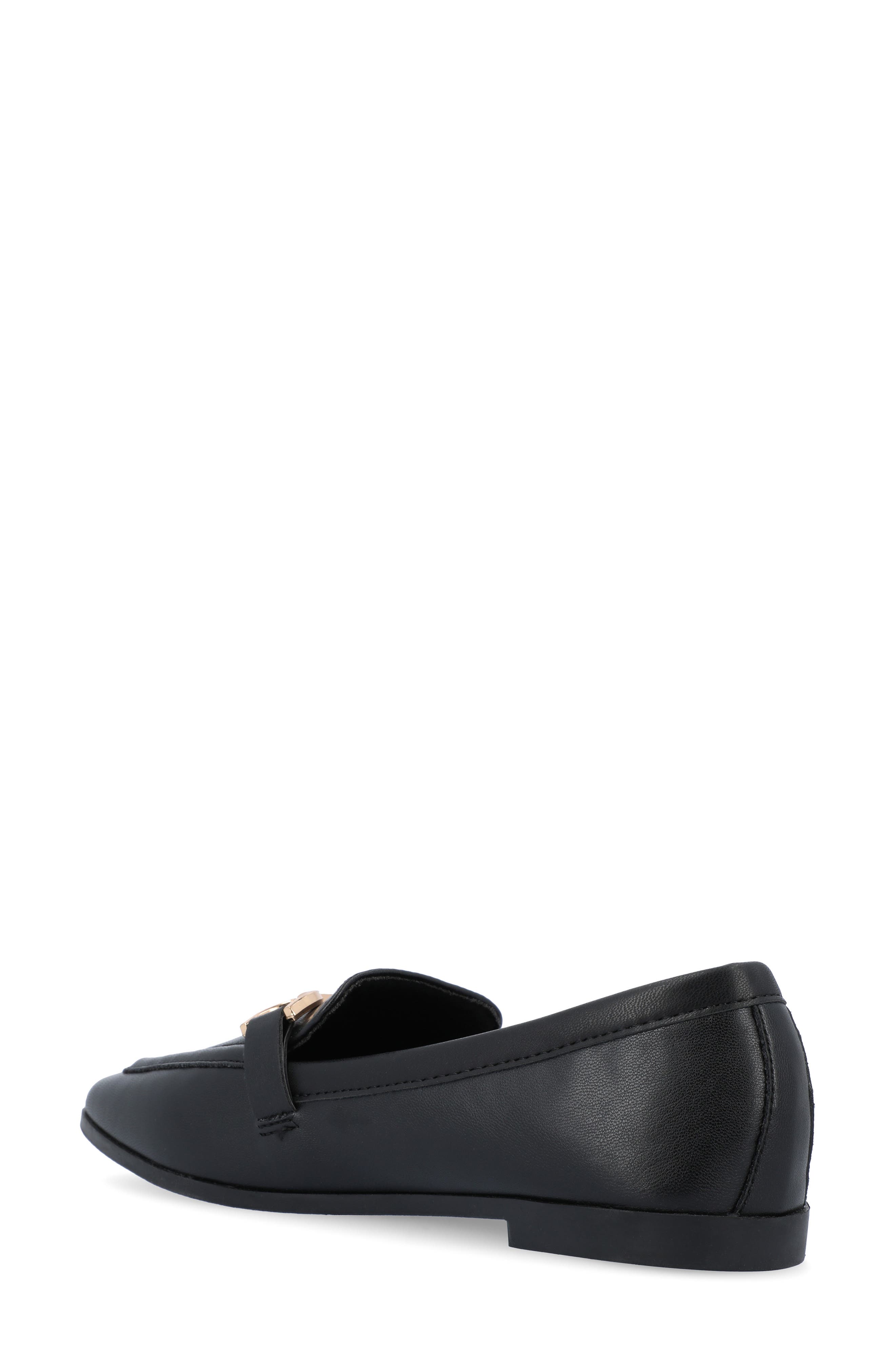 Journee Collection Mizza Bit Loafer, Alternate, color, Black