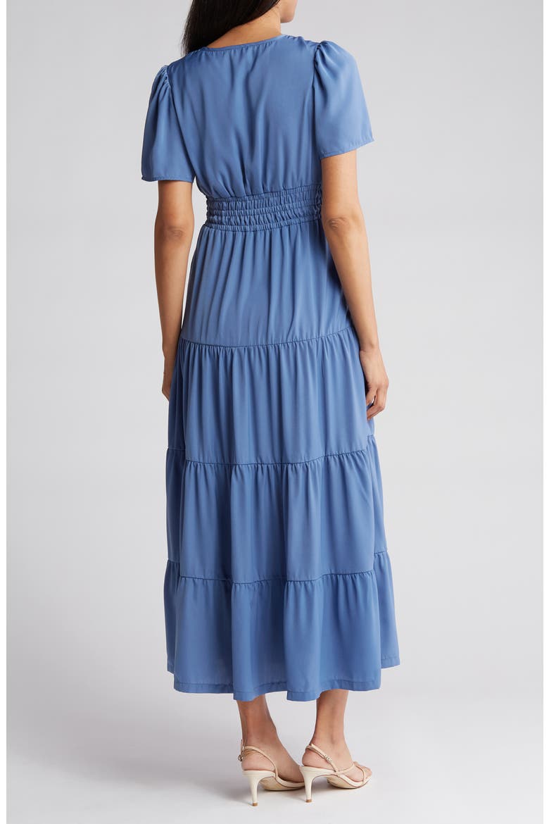 Rio Tiered Maxi Dress, Alternate, color, DUTCH BLUE