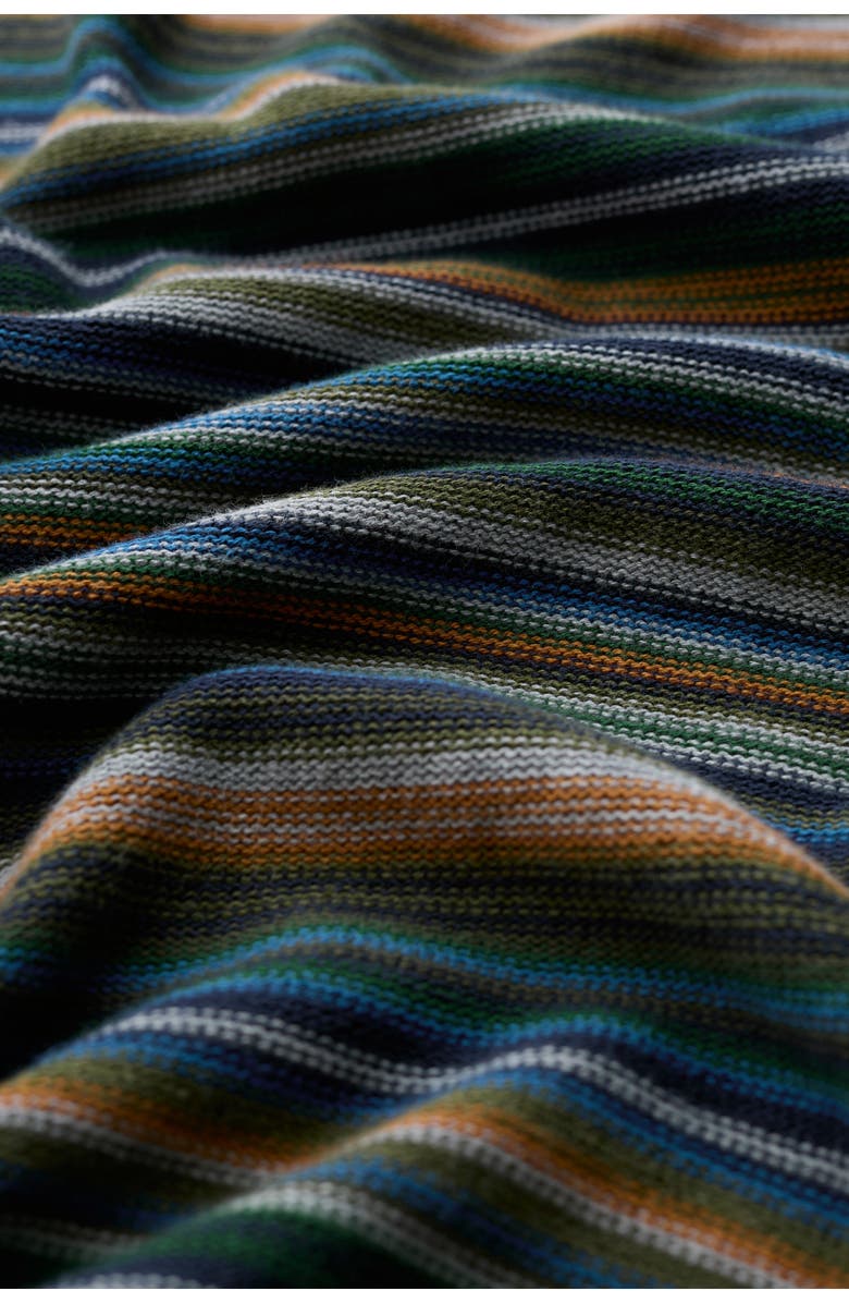 Seasalt Cornwall Trenale Stripe Organic Cotton Crewneck Sweater, Alternate, color, Sown Atlantic