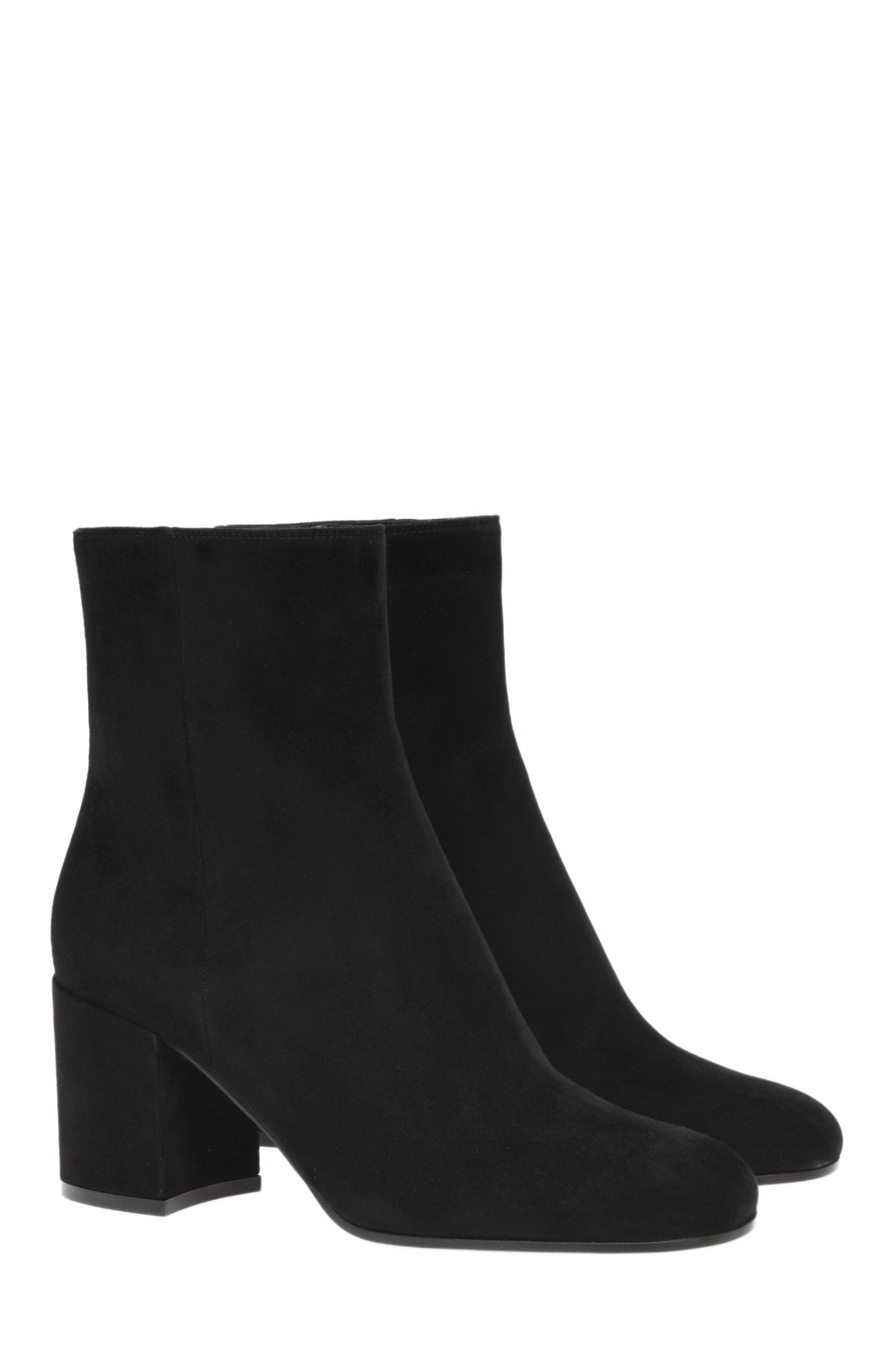 Gianvito Rossi Joelle Booties, Alternate, color, Black