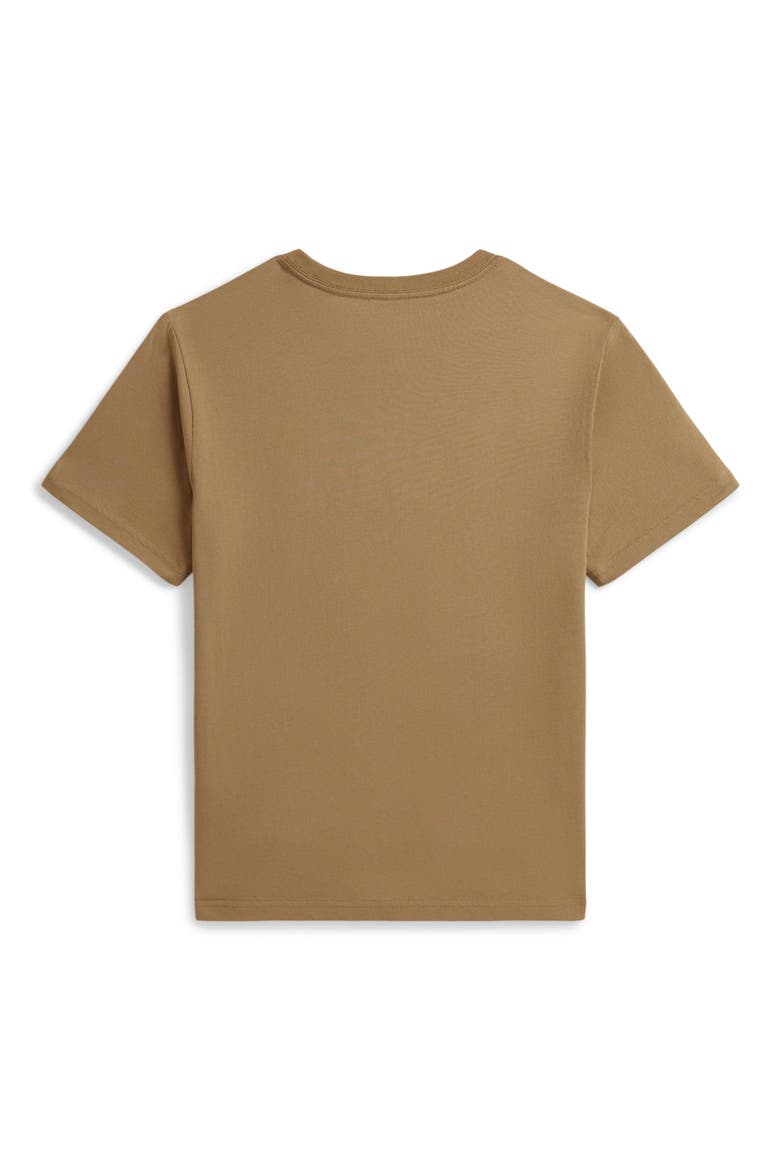 Kids' Polo Logo Graphic T-Shirt, Alternate, color, CAMEL
