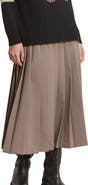 ottod'Ame Pleated Midi Skirt