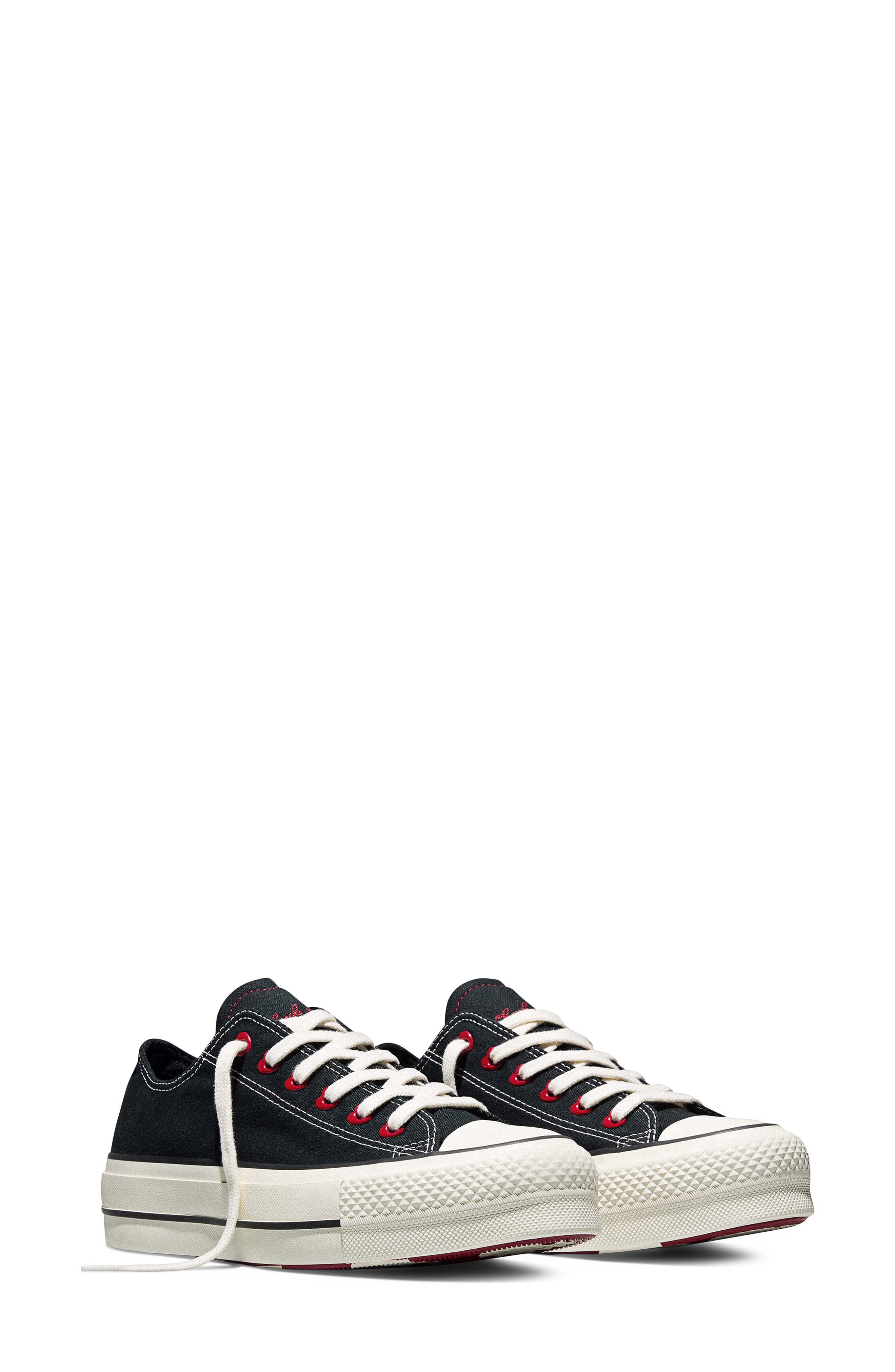 Converse Chuck Taylor<sup>®</sup> All Star<sup>®</sup> Lift Oxford Sneaker, Main, color, Black/Egret/Days Ahead