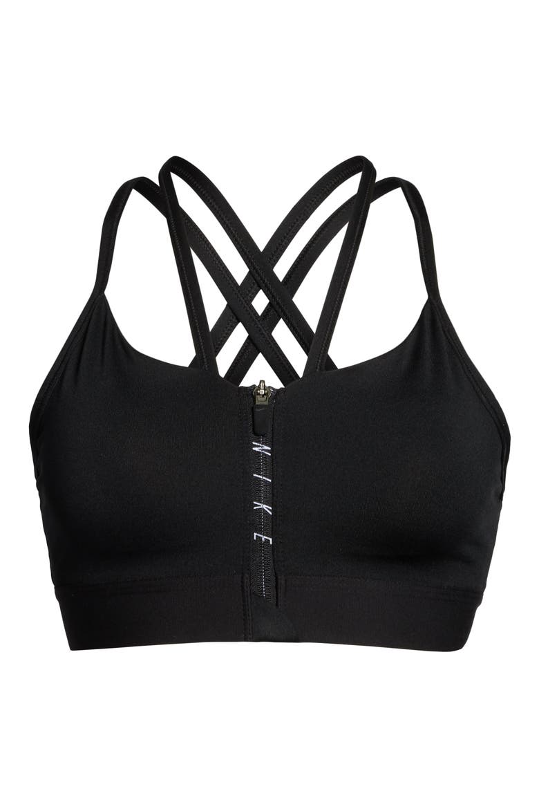 Indy Sports Bra, Alternate, color, BLACK/ BLACK/ WHITE