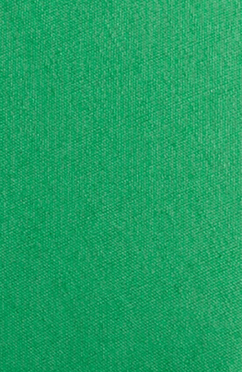 Eliza J Pleated Cotton Dress, Alternate, color, Apple Green