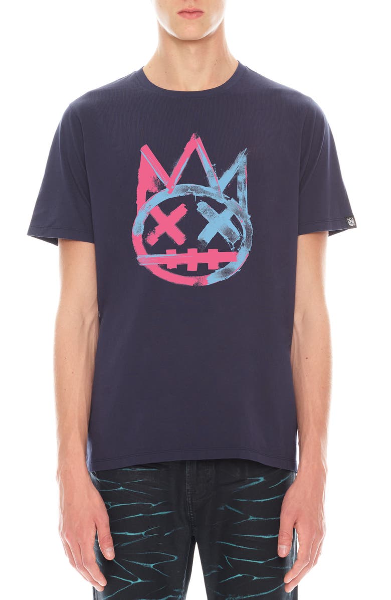 Cult of Individuality Paintbrush Shimuchan Logo Graphic T-Shirt, Main, color, 