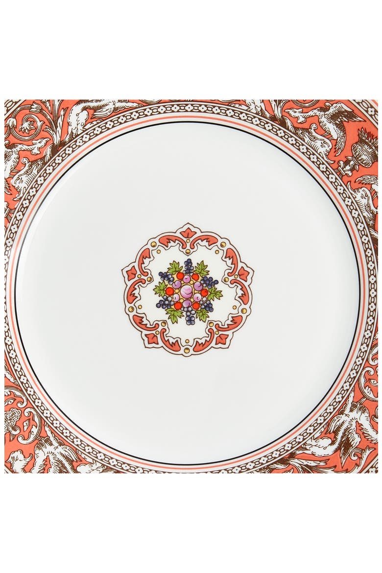 Florentine Bone China Salad Plate, Alternate, color, SALMON