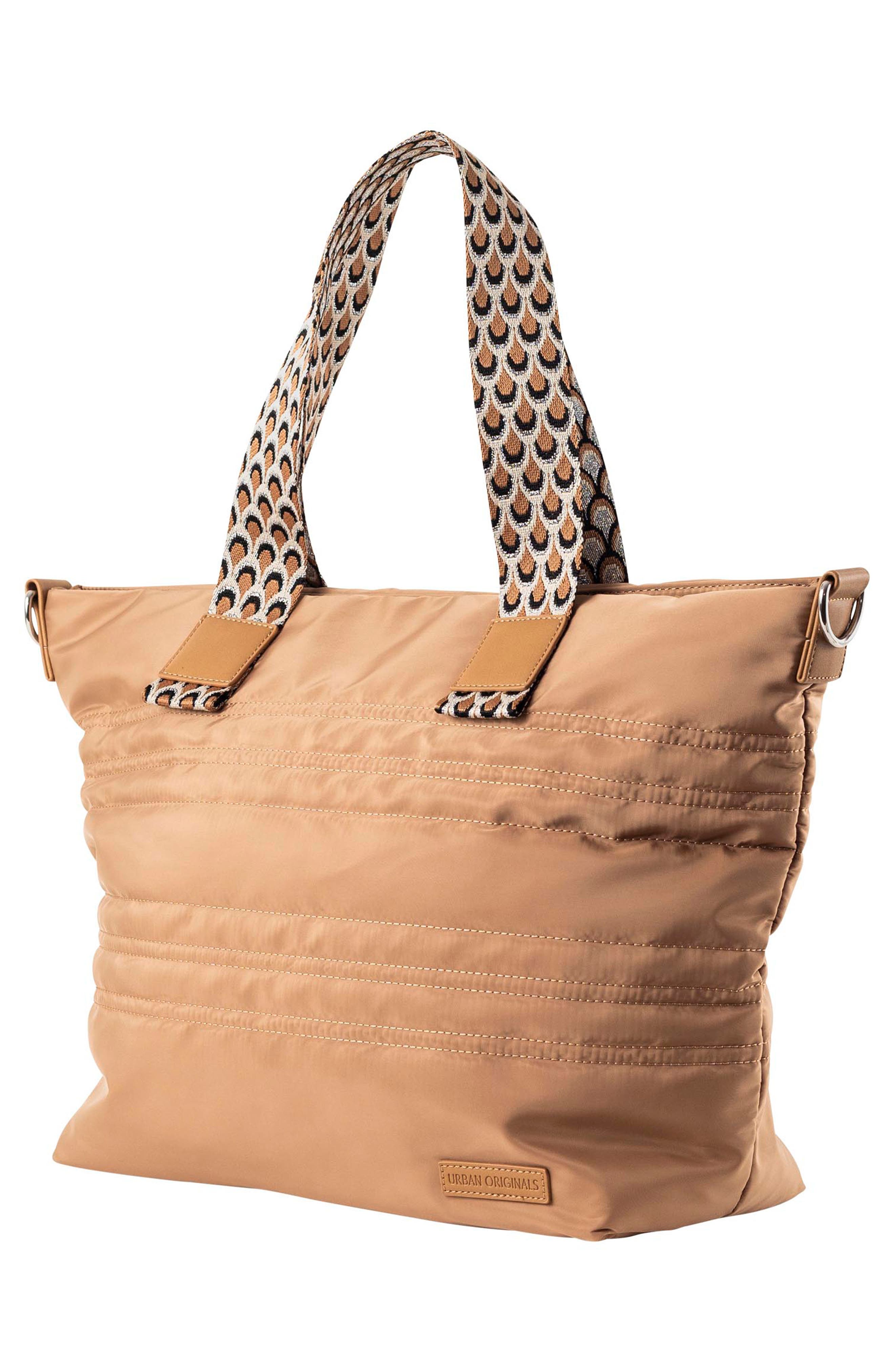 Hear the Music Nylon Tote, Alternate, color, SAND