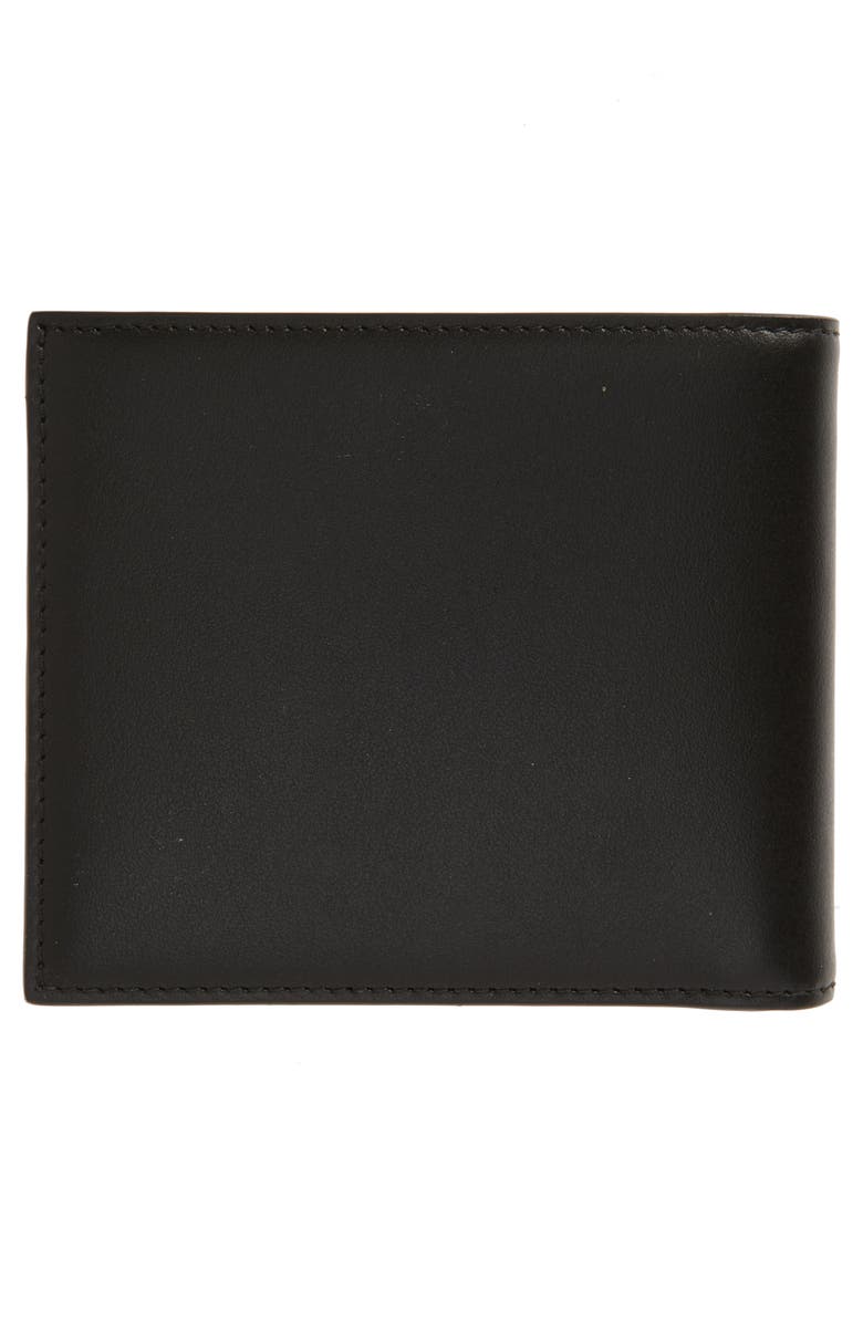 Dolce&Gabbana Logo Embossed Bifold Leather Wallet, Alternate, color, 