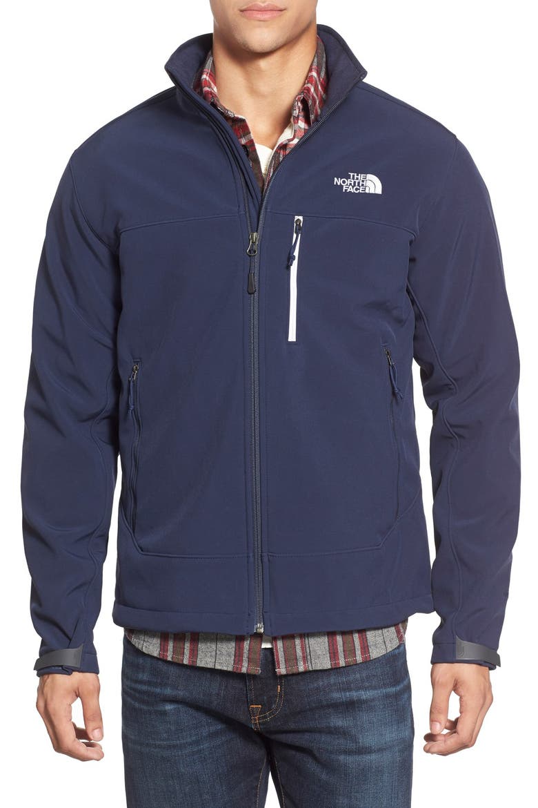 'Apex Bionic' ClimateBlock™ Windproof & Water Resistant Softshell Jacket, Main, color, COSMIC BLUE/ COSMIC BLUE