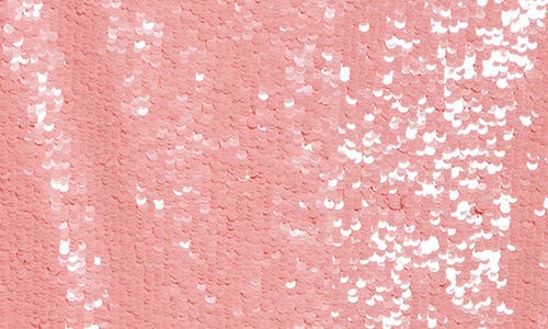 Jw Anderson Pink Sequin Shift Minidress In 340 Bubblegum