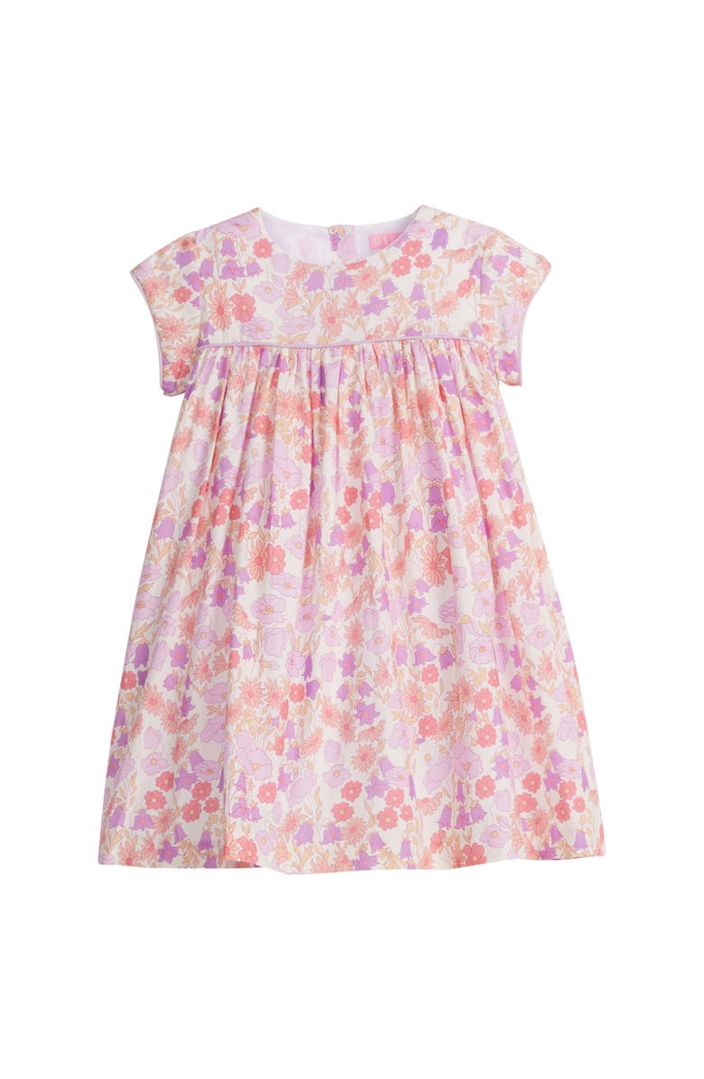 BISBY Kids' Floral Charlotte Dress, Main, color, Lavender Lisle